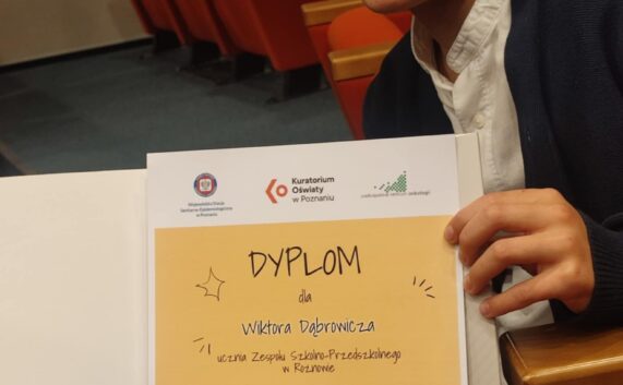 Sukces naszego ucznia w konkursie: „ Palić, nie palić – oto jest pytanie”