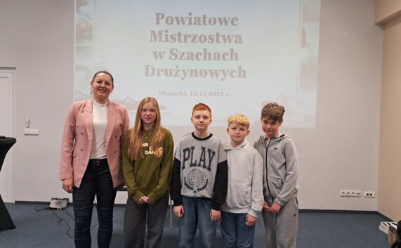 Powiatowe Mistrzostwa w Szachach Drużynowych w Obornikach