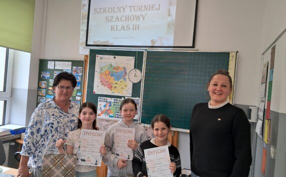 Szkolny Turniej Szachowy Klas Trzecich